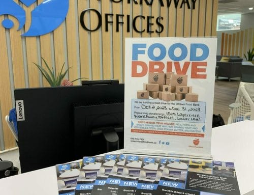 WorkAway Offices Launches Charity Drive for The Ottawa Food Bank